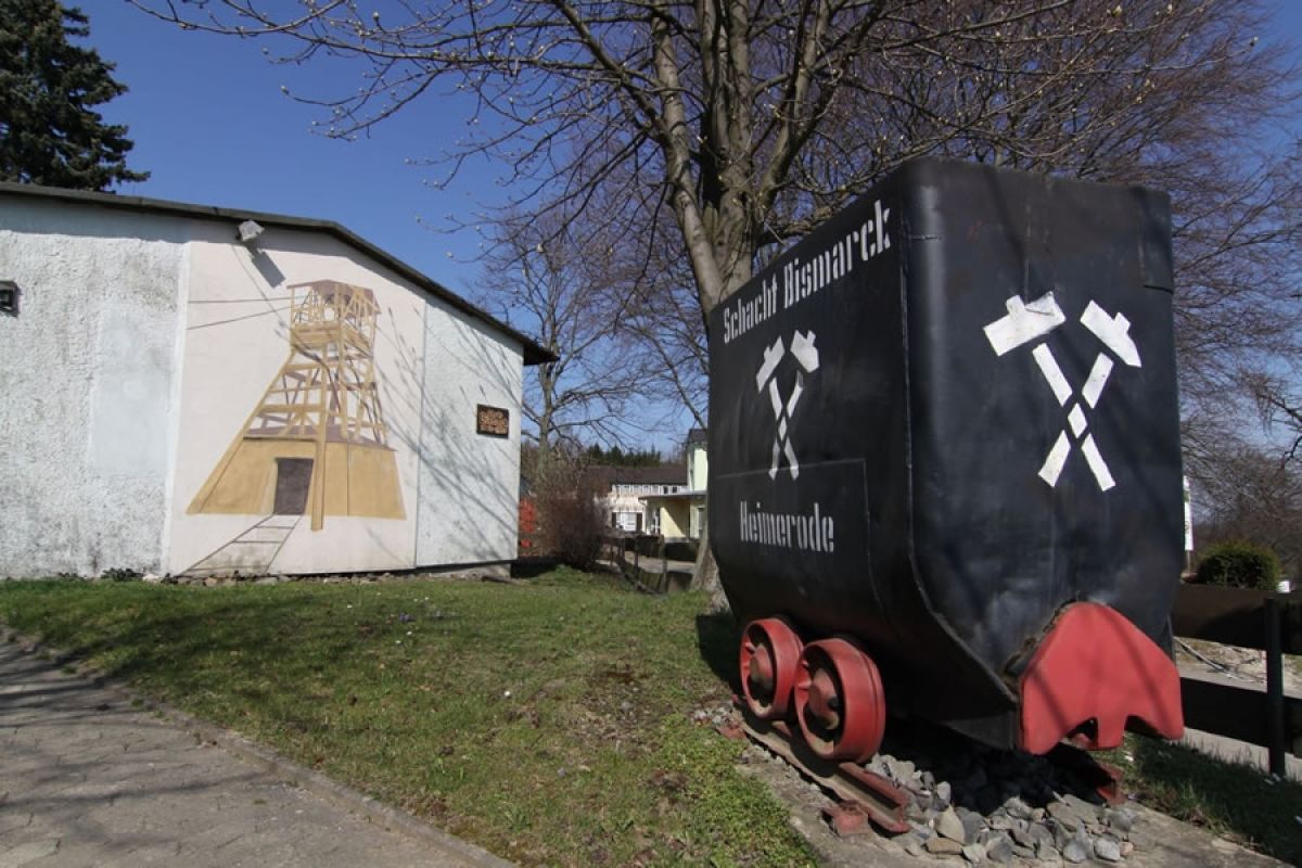 Relikte des Liebenburger Bergbaus am ehemaligen Schacht Bismarck