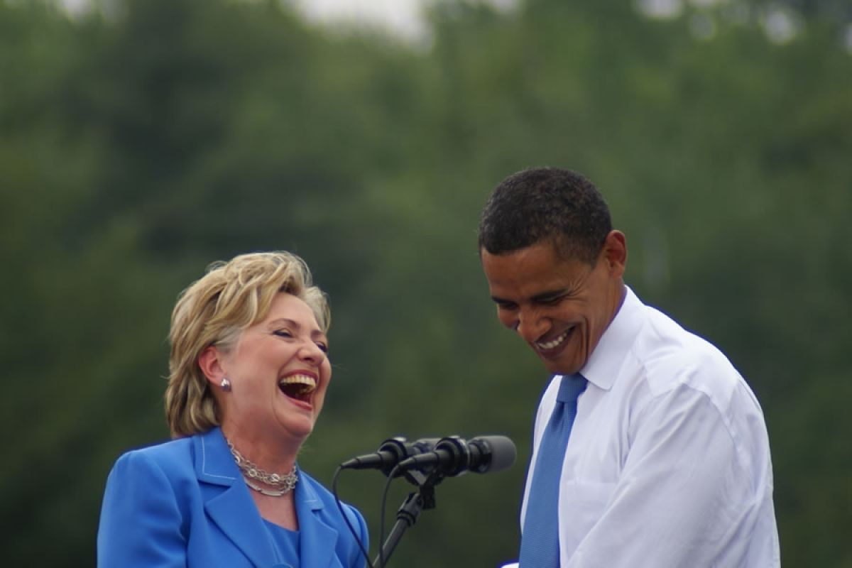 Hillary Clinton und Barack Obama