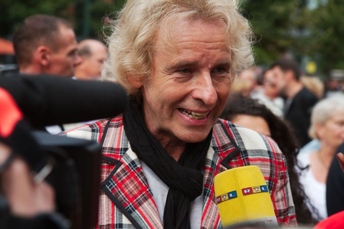 Thomas Gottschalk gibt ein Interview