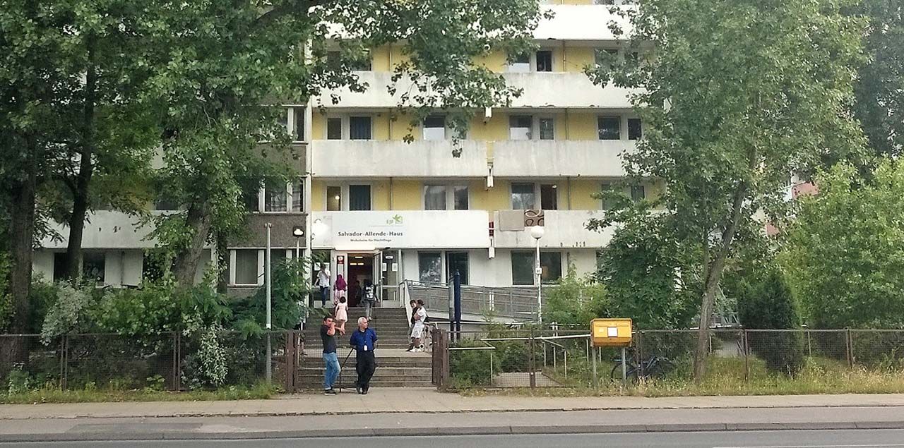 Flüchtlingsheim in Köpenick