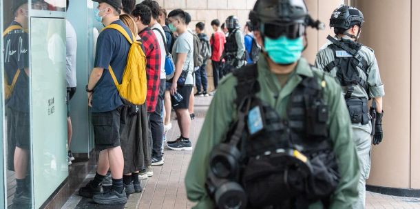 Peking argumentiert, dass nur das Sicherheitsgesetz in der Lage ist, wieder Ordnung und Ruhe in der Sonderverwaltungszone zu schaffen.