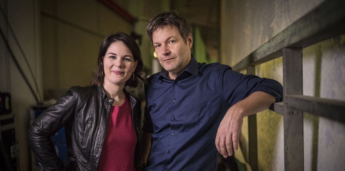 Annalena Baerbock und Robert Habeck