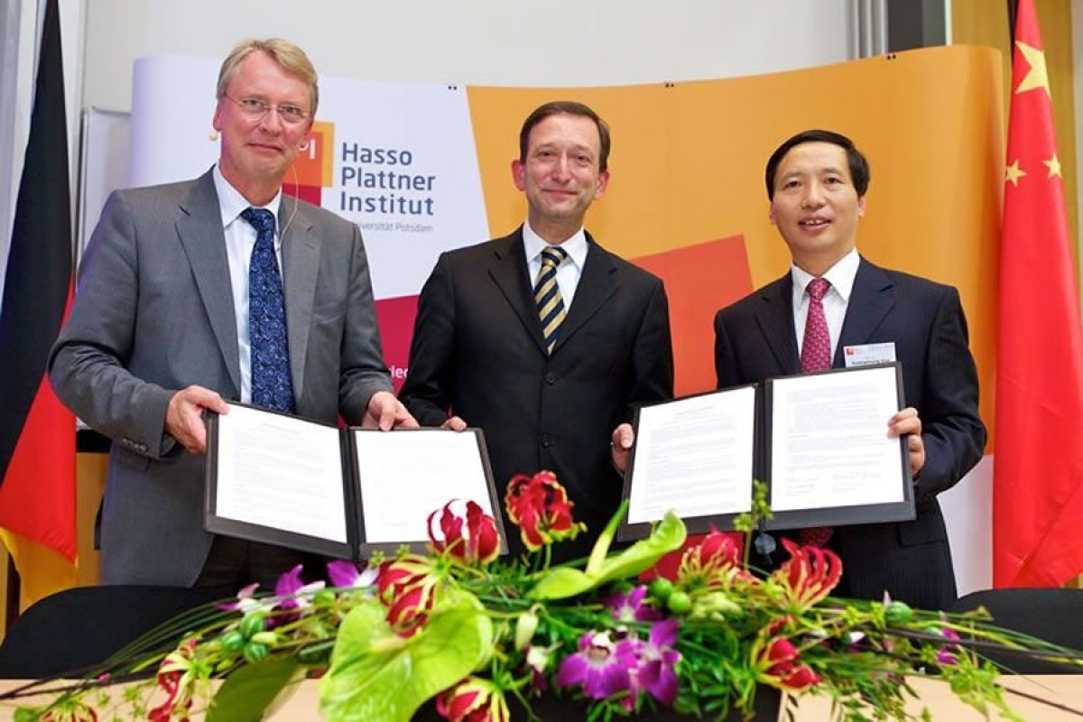 Prof. Christoph Meinel, Viktor Elbling, Auswärtiges Amt, Prof. Guangsheng GUO